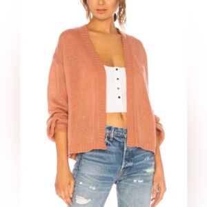 Tularosa Oversized Ballon Sleeve Cardigan